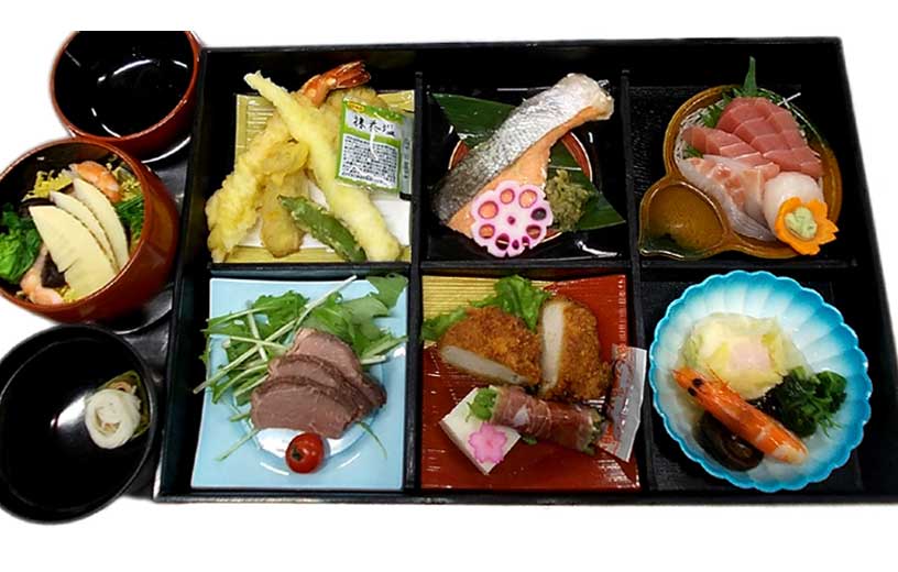 松花堂弁当(ご飯・吸物別付)